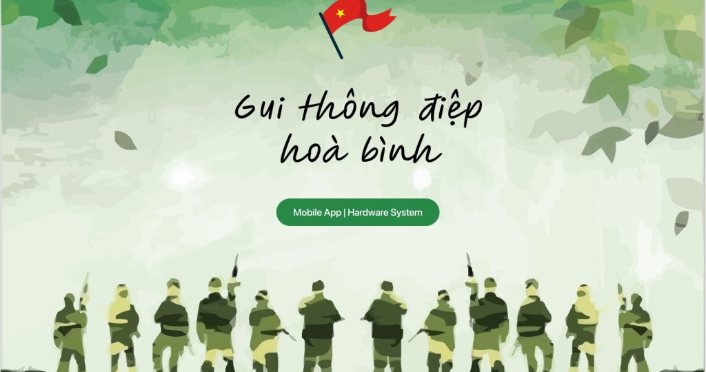 gửi thông điệp hoà bình